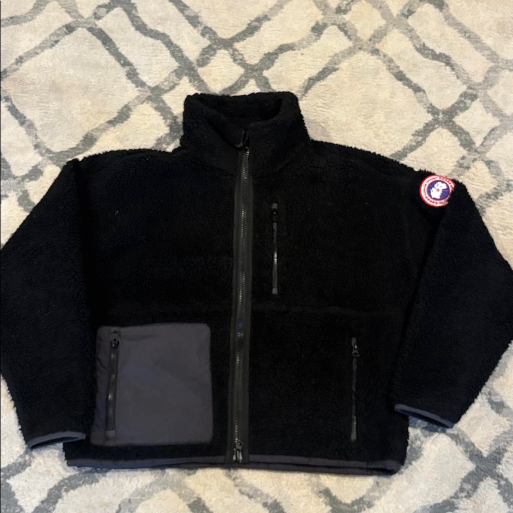 Canada goose women’s small simcoe zip up fleece sweater